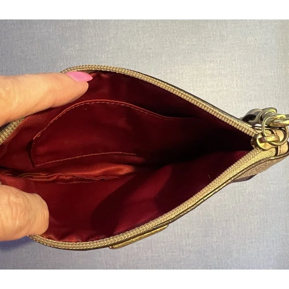 Coach Multicolor Wristlet Clutch - Picture 6 of 6